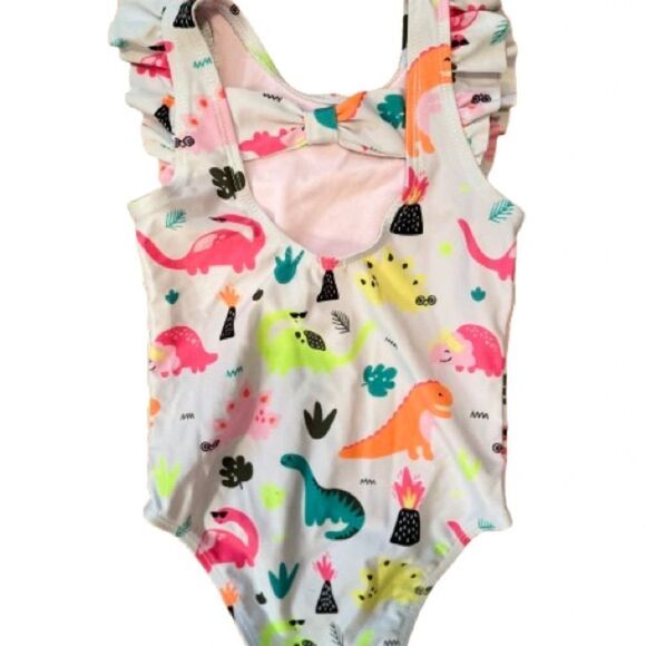 ☀️ Colorful Dinosaur Print Swimsuit - Picture 5 of 5